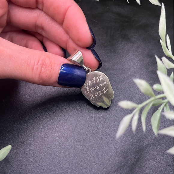 David freeland jr gemstone inlay- Grateful Dead outerspace pendant - Picture 5 of 5